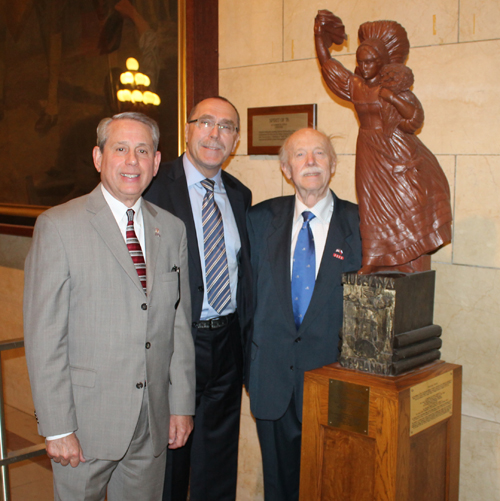 MIke Polensek, Ambassador Cerar and August Pust